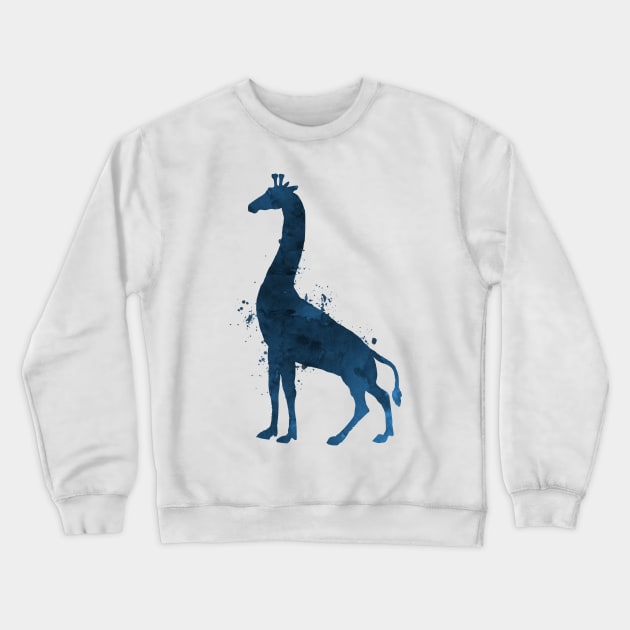 Giraffe Crewneck Sweatshirt by TheJollyMarten